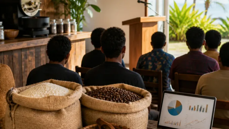 Kapolresta Jayapura: sagu dan kopi modal ekonomi pemuda Papua