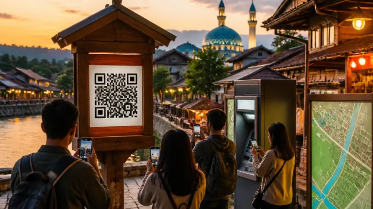 Desa Sungai Kakap gunakan satu QR Code untuk akses peta wisata digital